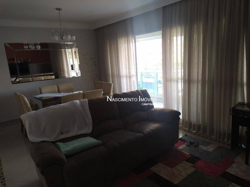 Apartamento Com 3 Dormitórios À Venda, 105 M² Por R$ 850.000,00 - Parque Prado - Campinas/sp - Ap0744