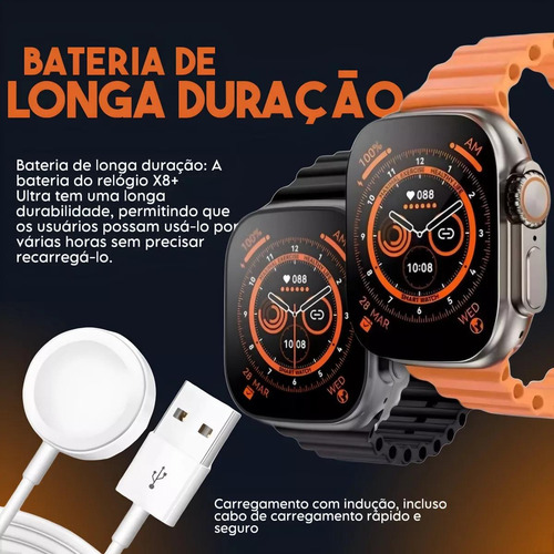 Relógio Smartwatch Ultra 9 Plus Pro Max 49mm Lançamento 2024