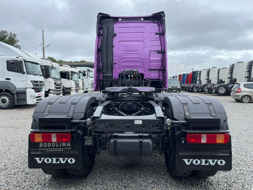Volvo Fh 540 Roxa Globetrotter 6x4 2024 Pacote Ec Mola Fh540