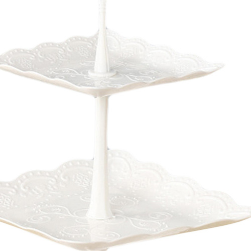Bandeja De Almacenamiento Torre De Postre Bandeja 37cm Muti