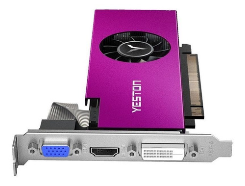 Imagen 4 de 5 de Tarjeta de video AMD Yeston Radeon RX 500 Series RX 550 RX550-4G D5 LP 4GB