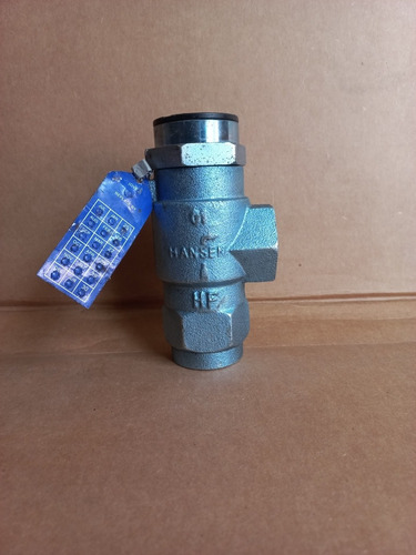 Valvula Para Amoniaco De Seguridad Y Alivio De 3/4×1 Hansen