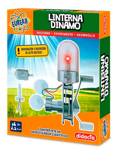 Juego Linterna Dinamo Didacta Descubre Y Experimenta Ub