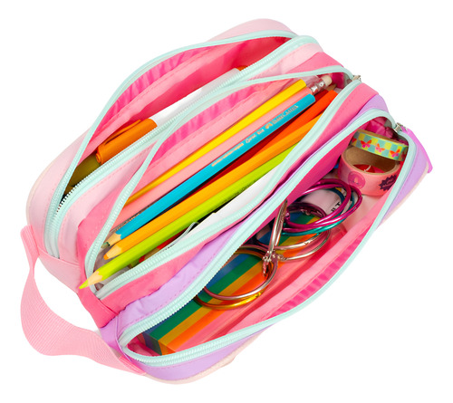 Cartuchera Fw Organizador Patch Diy 201260 Color Fucsia