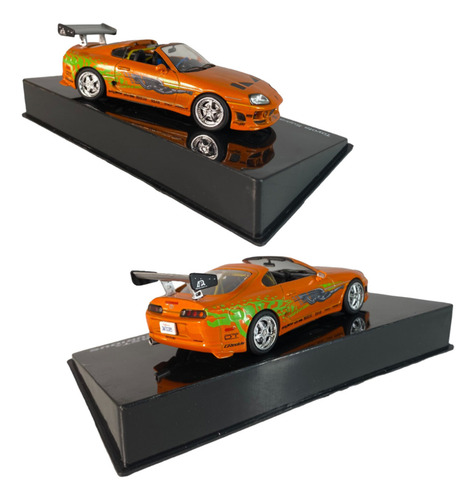 Kit Velozes E Furiosos Toyota Supra Mk Iv + Acrílico Ed 03