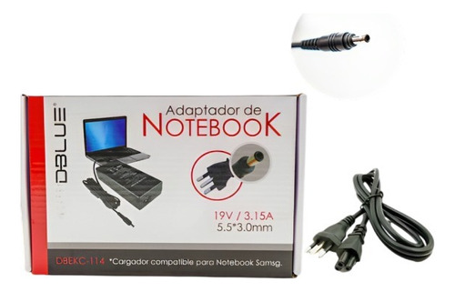 Cargador De Notebook Dblue Compatible Para Hp