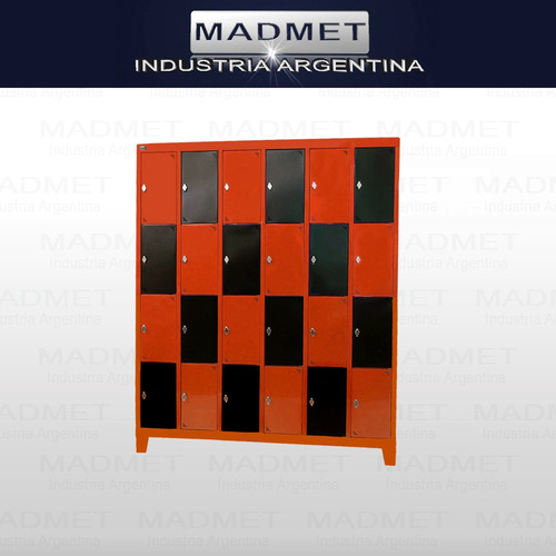 Locker Bolsero Metálico 24 Prts Z/gratis Colores A Elección