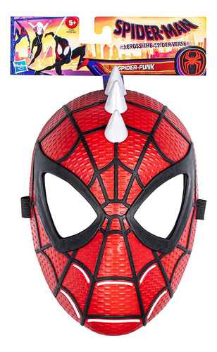 Máscara Spider Verse Ajustável Homem Aranha F5787 - Hasbro Cor vermellho, preto Spiderman