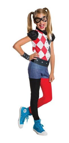 Disfraz Para Niña Harley Quinn Talla Small Halloween