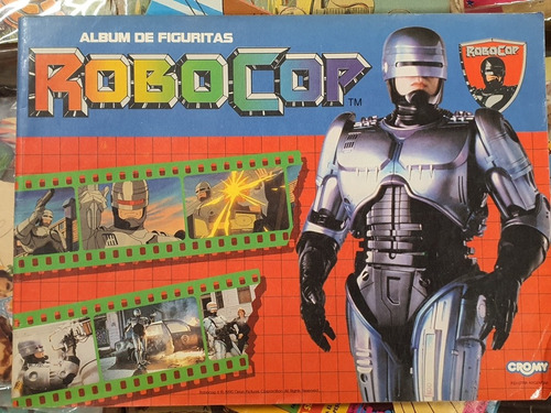 Album De Figuritas Robocoop Con 106 Pegadas