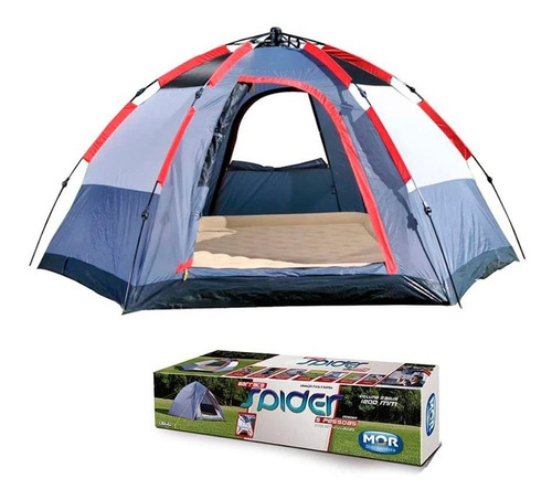 Barraca Spider Camping Para Até 5 Pessoas - Mor