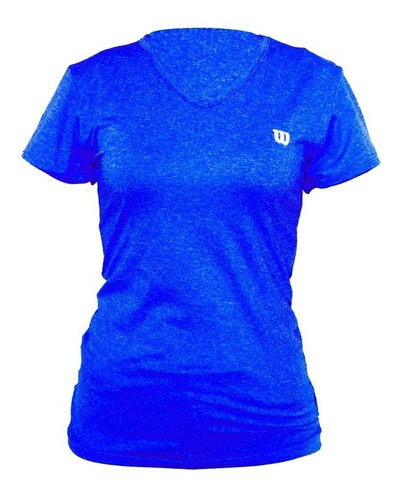 Franela Camiseta Wilson Polyspun Cuello En V Para Dama