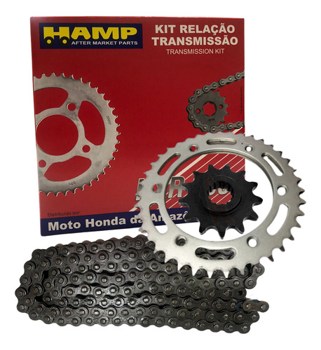 Kit Relação Original Honda Hamp Xre 190 2016/2017/2018