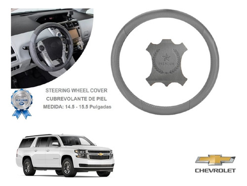 Funda Cubrevolante Gris Piel Chevrolet Suburban 2017