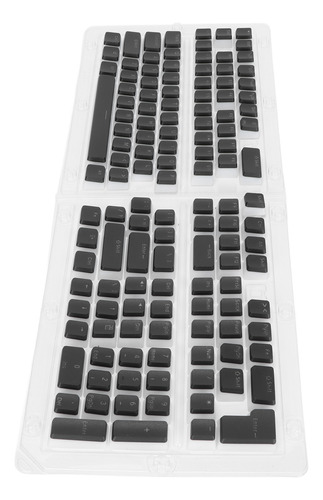 Teclado Pbt Keycaps, 129 Teclas, Color Pudín, Transparente,