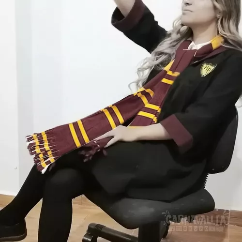 Bufanda Harry Potter Hogwarts Gryffindor Cosplay Quidditch