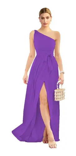 Vestidos morados para fiesta sale