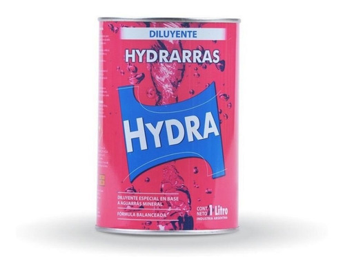Aguarras Hydra Rras X 1 Litro Diluyente - Alfa Pinturerias