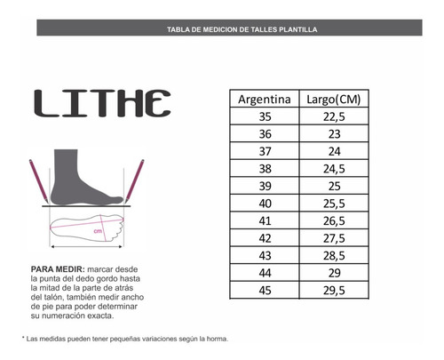 Imagen 5 de 5 de Zapatillas Lithe - 402
