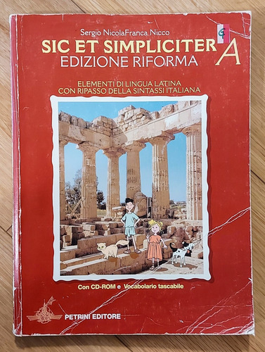 Sic Et Simpliciter A + B Libros Latín Usados Mb Estado