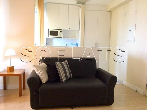 Flat Fora Do Pool, 1 Dorm E 1 Escritório, Na Bela Vista, Com Fácil Acesso A Paulista - Sf33865