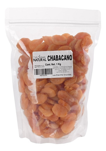 Chabacano 1 Kg Chabacano Deshidratado Premium 
