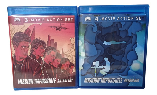 Mision Imposible Saga Completa 1996-2023 Blu Ray Oficial