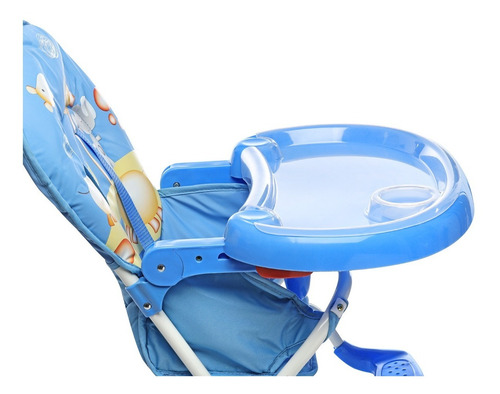 Silla De Comer Felcraft 2 Bandejas 2 Posiciones Compacta