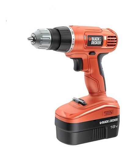 Taladro Inalambrico 18v 3/8 PuLG Black & Decker Bd-cd121k-b3