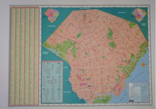 Ciudad Autónoma De Buenos Aires Plano Detallado