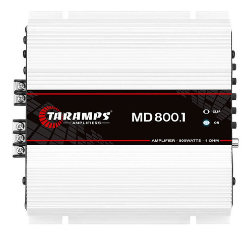 Amplificador Taramps Md800.1 Digital 1 Canal 800w Rms 1 Ohm