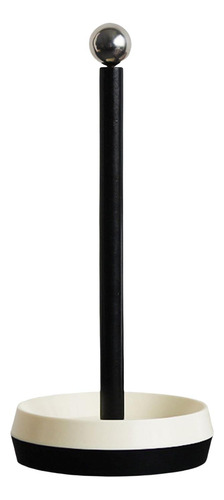 Toallero De Papel De Cocina Mesa Vertical Negro