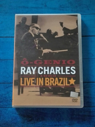 Ray Charles Live In Brazil 1963 Dvd Arg Maceo-disqueria