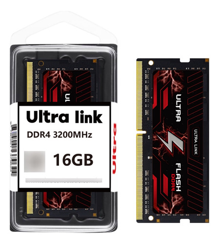 Memória Ram Notebook 16gb Ddr4 3200mhz Ultra Link Flash