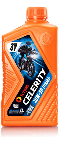 Aceite Moto Terpel Celerity 4t 20w50 Titanio - 1 Litro