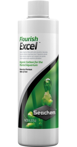 Flourish Excel Co2 Seachem Acuario Plantado Plantas 250ml