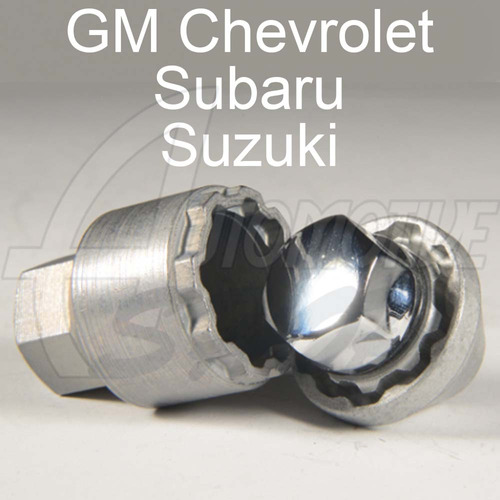 Parafuso De Roda Antifurto Galaxylock Gm Subaru Suzuki R/m