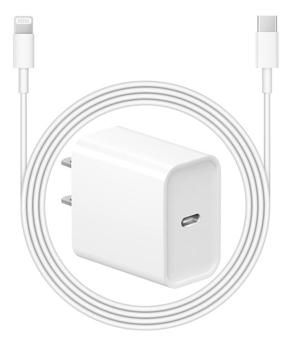 Cargador Para iPhone 14 Pro Max 25w Usb-c A Lightning 1m