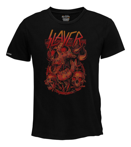 Camiseta Hombre Slayer Rock Metal Bto2