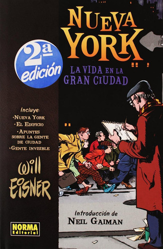 Nueva York,La Vida En La Gran(Col, Eisner 18): No aplica, de Will, Eisner. Serie No aplica, vol. No aplica. Editorial Norma, tapa pasta dura, edición 1 en español, 2022