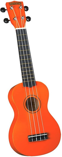 Ukelele Anaranjado Soprano C/ Funda + Pua Y Cuerda De Regalo