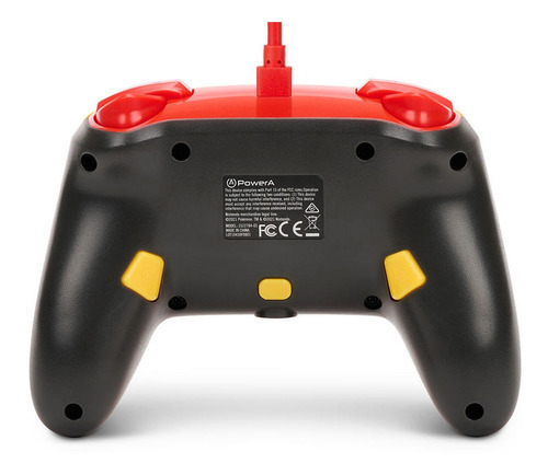 Controle Powera Oran Berry Pikachu Com Fio para Nintendo Switch