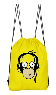 Bolso Deportivo Homero Headphones (d0396 Boleto.store)