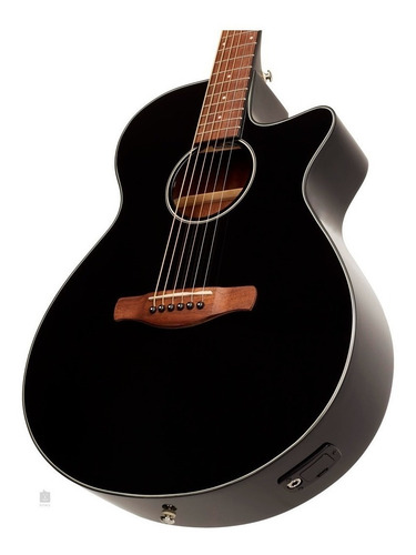 Imagen 3 de 3 de Guitarra Electroacustica Ibanez Aeg50bk Acustica Negro