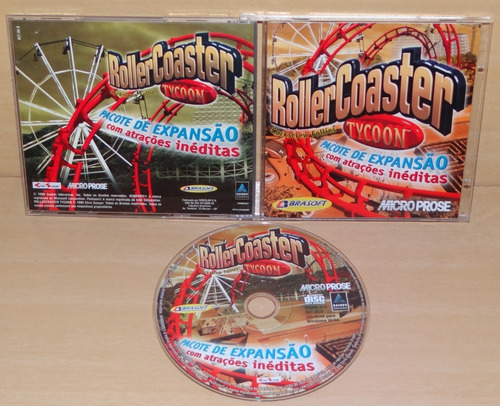 Rollercoaster Tycoon, Corkscrew Follies, 2, Wacky Worlds, 3 (Usado)