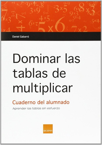 Libro Dominar Las Tablas De Multiplicar: Aprender Las Tab...