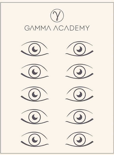 Imagem 1 de 1 de Pele Sintética - Olhos - Gamma Academy