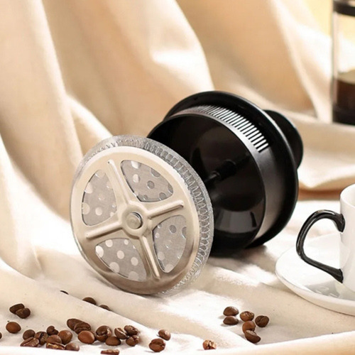 Cafeteira Prensa Francesa Cremeira 350 Ml Express Inox Vidro
