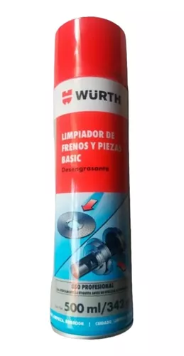 Limpiador de Frenos Wurth 500 ml