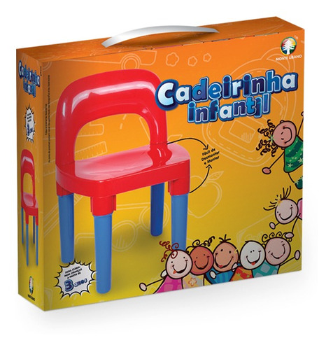Cadeira Desmontável Infantil Para Crianca Colorida Diversão 